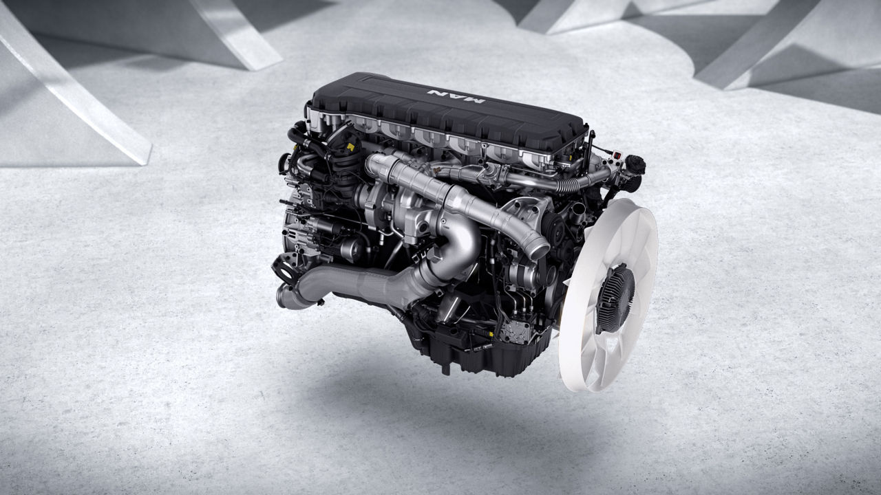 Двигун MAN D38