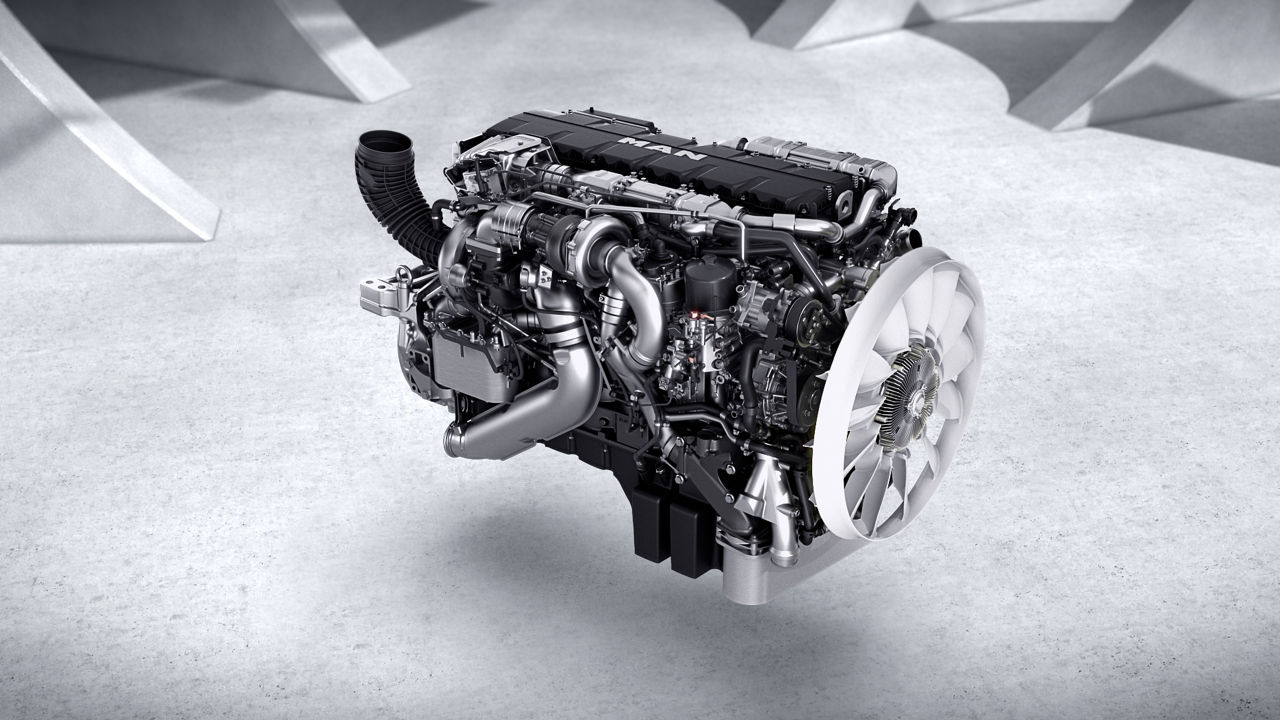 Двигун MAN D38