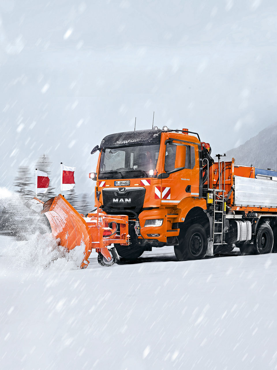 MAN winter service vehicle