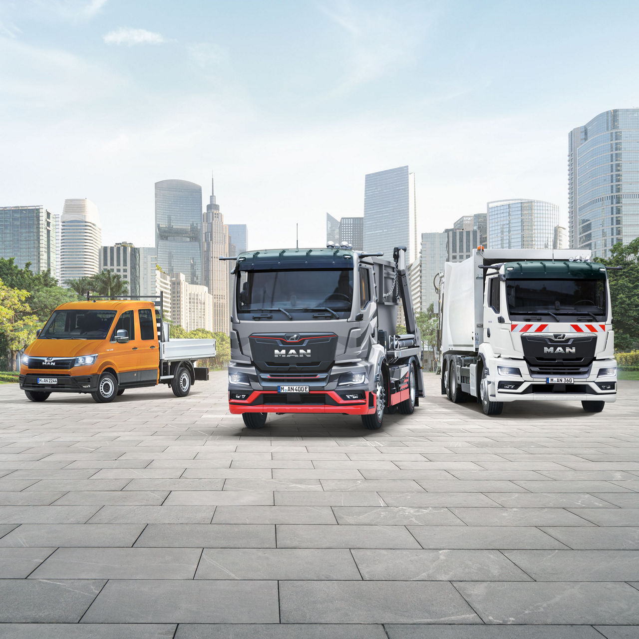 Vous trouverez toujours un véhicule MAN adapté à vos besoins, quelle que soit votre mission communale.