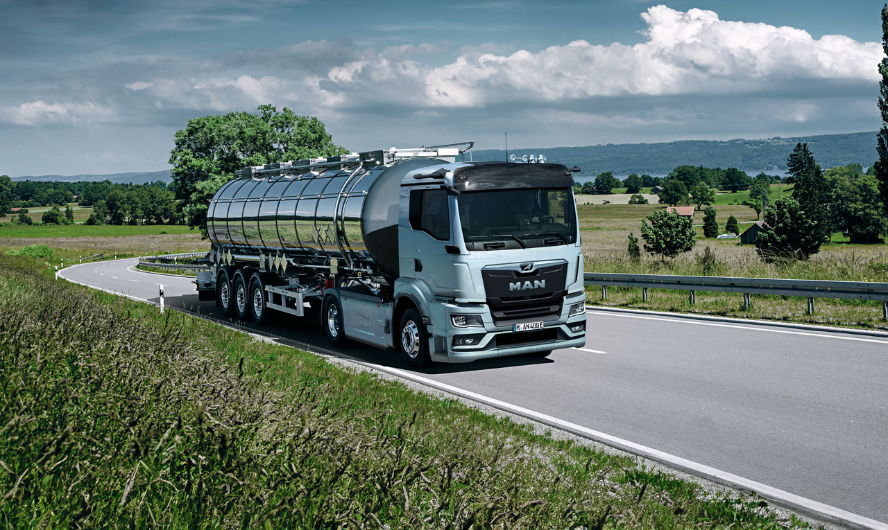 De MAN eTGS op een kruispunt