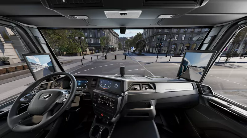 Our MAN GX cab offers working, living and sleeping comfort in XXL format and is therefore ideal for long journeys in international long-haul transport.