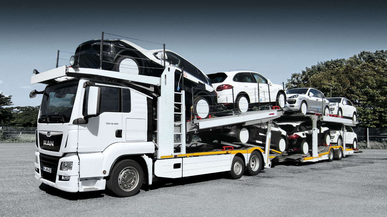 MAN special vehicles for cars & co.