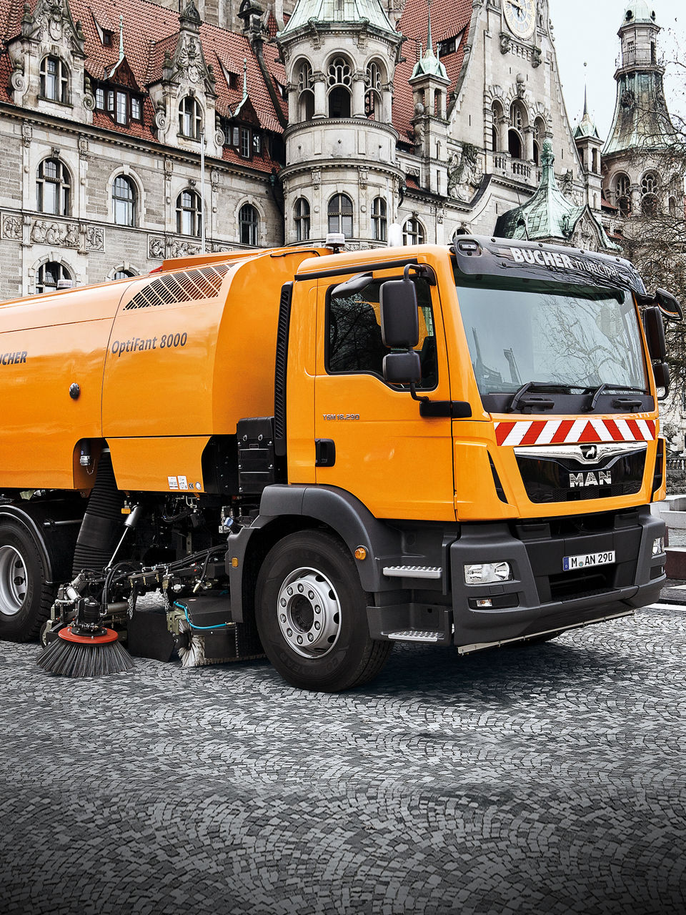 MAN vehicles for road clearance & winter service