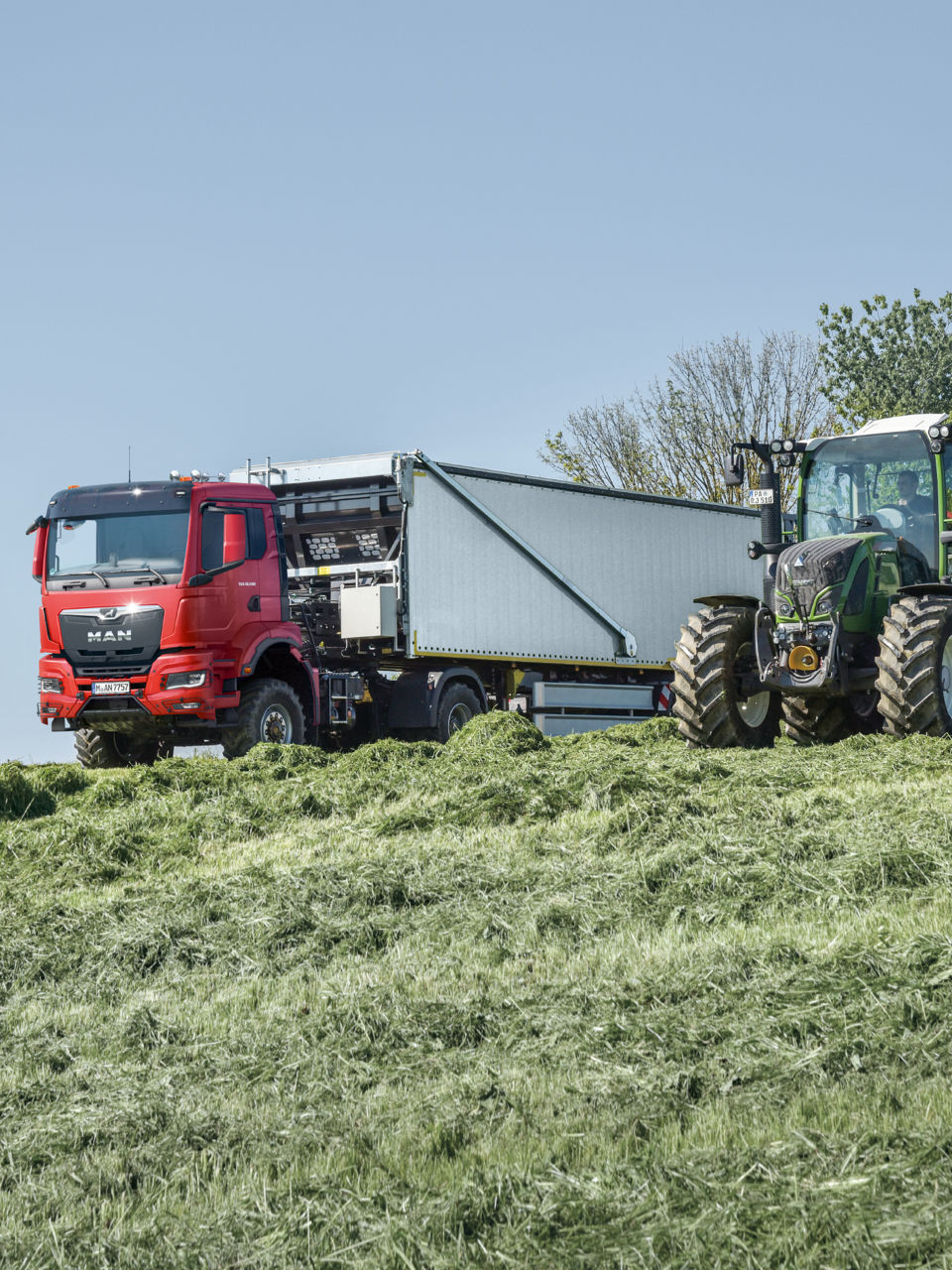 Agricultural MAN semitrailer tractor