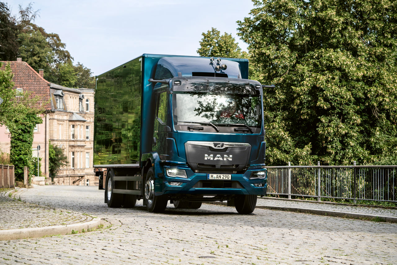 Optimierte Fahrzeugverfügbarkeit im Nah- und Verteilerverkehr beim MAN TGM & MAN TGL.