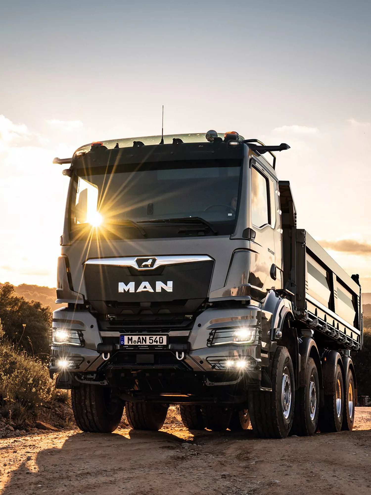 Management brzd MAN zajišťuje bezpečnost na jakémkoli terénu.