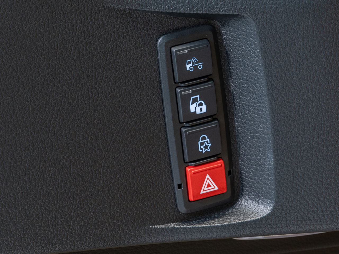 MAN EasyControl fireveis tastatur i førerdøren