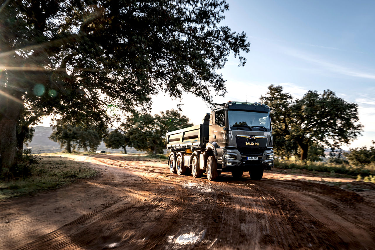 MAN HydroDrive per gli impieghi offroad.