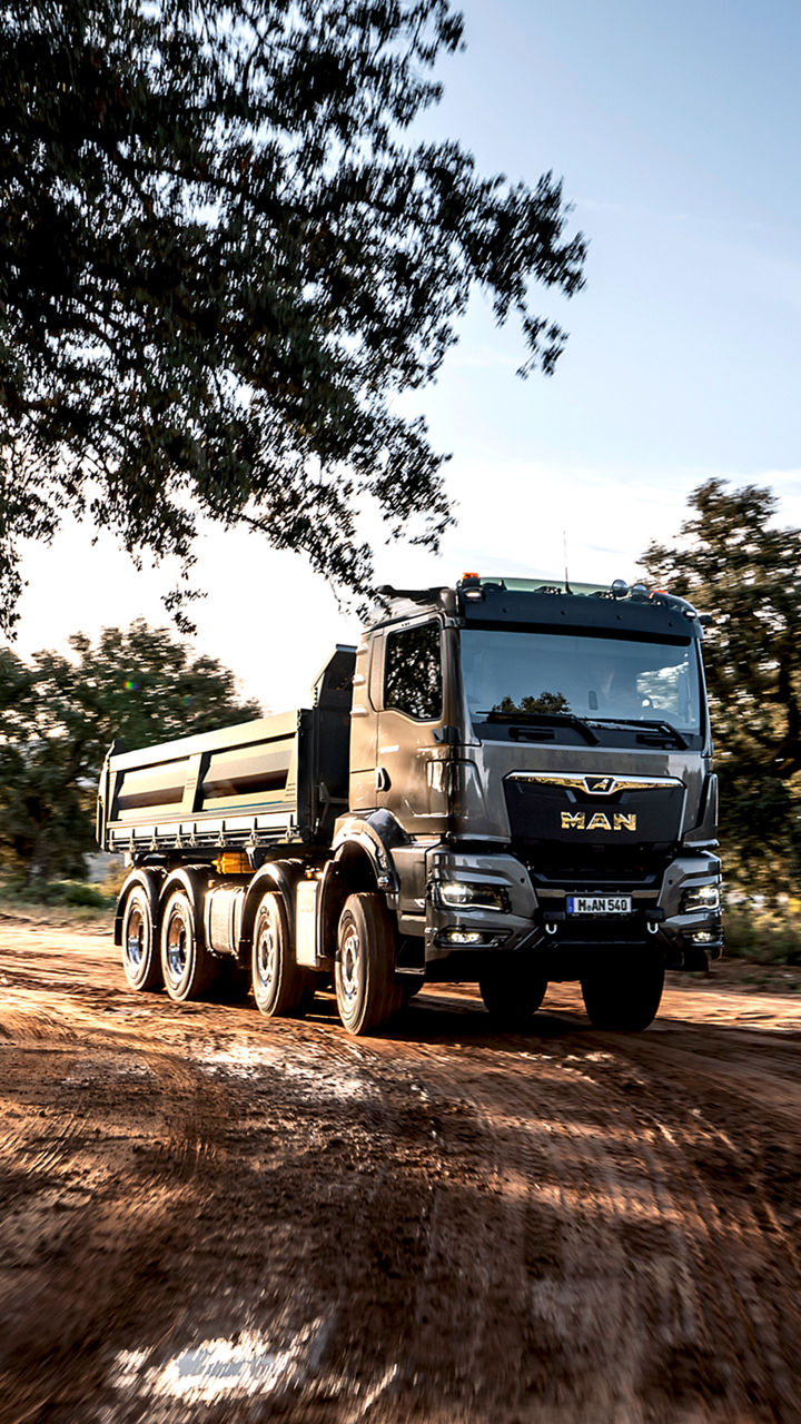 MAN HydroDrive per gli impieghi offroad.