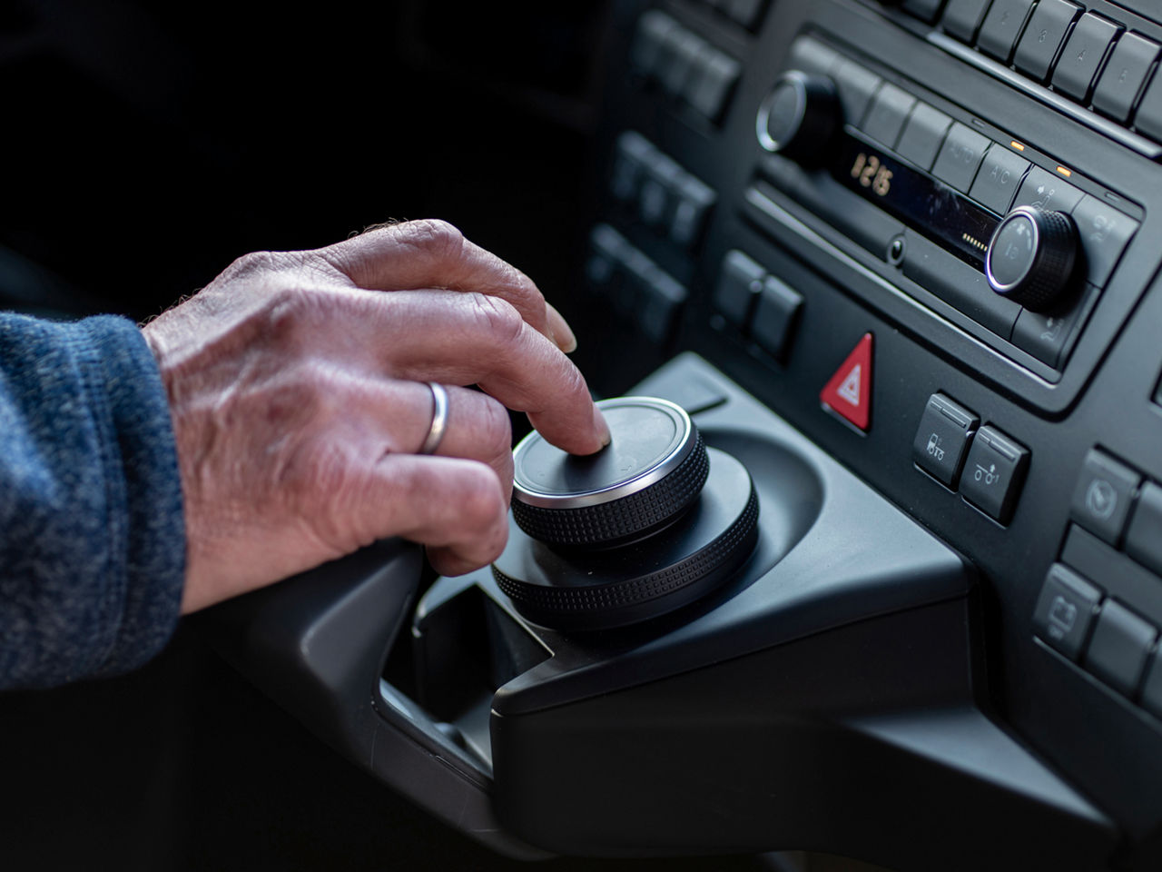 Berøringsflate på MAN SmartSelect