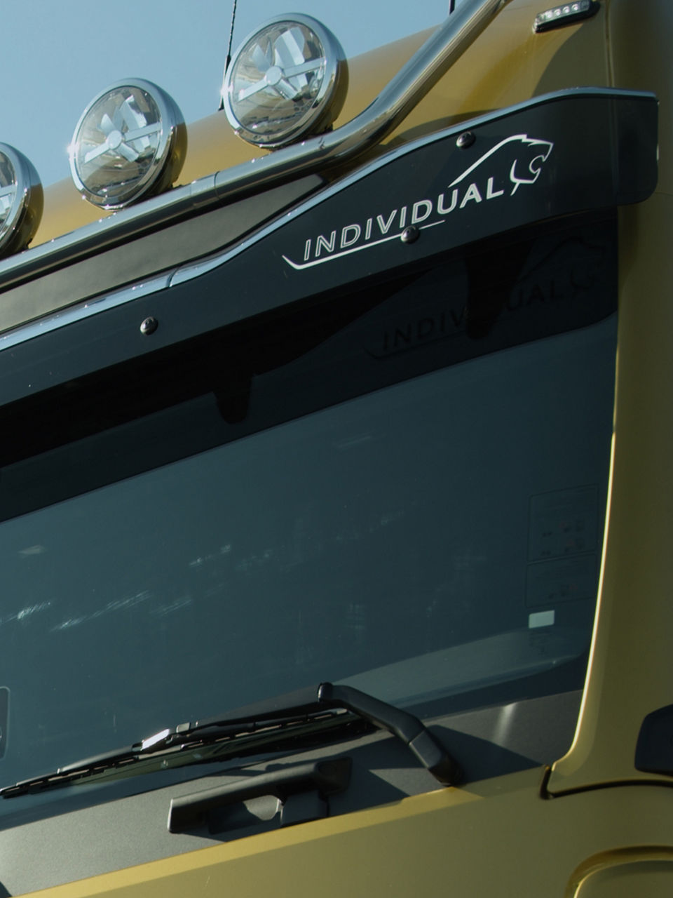 MAN Individual Lion -aurinkolippa