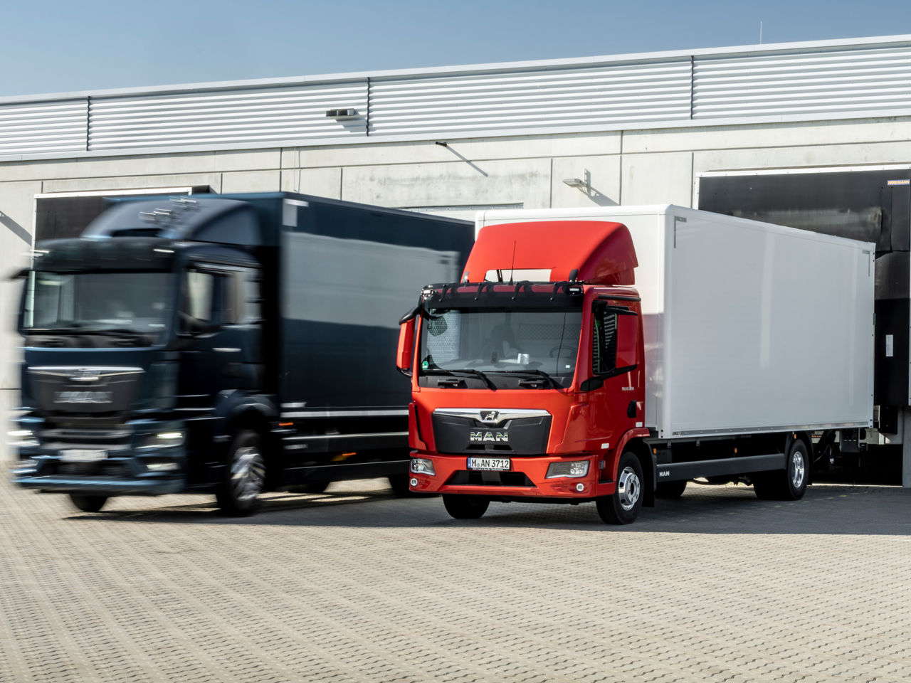 The payload-optimised MAN trucks for distribution transport
