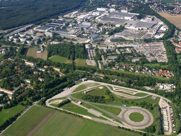 The MAN plant in Munich from above