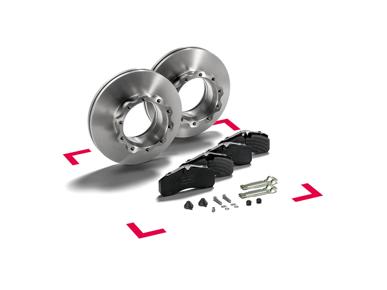 Originele MAN schijfremmenset