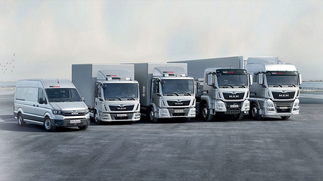 Hyrfordon och flexibla vagnparkslösningar med MAN Rental