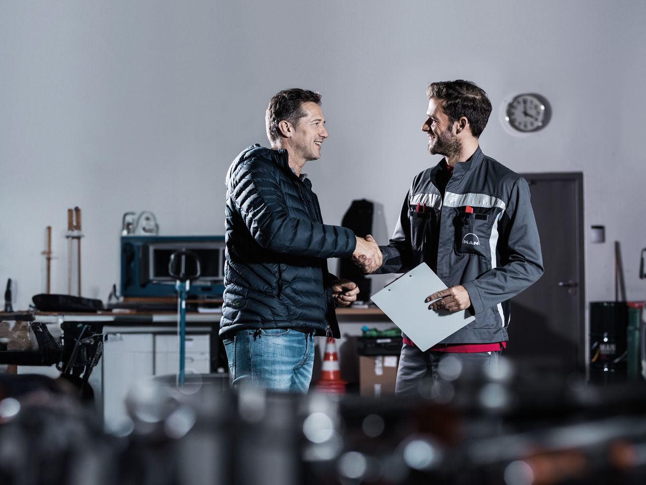 I MAN Services sono a vostra disposizione come partner in qualsiasi momento.