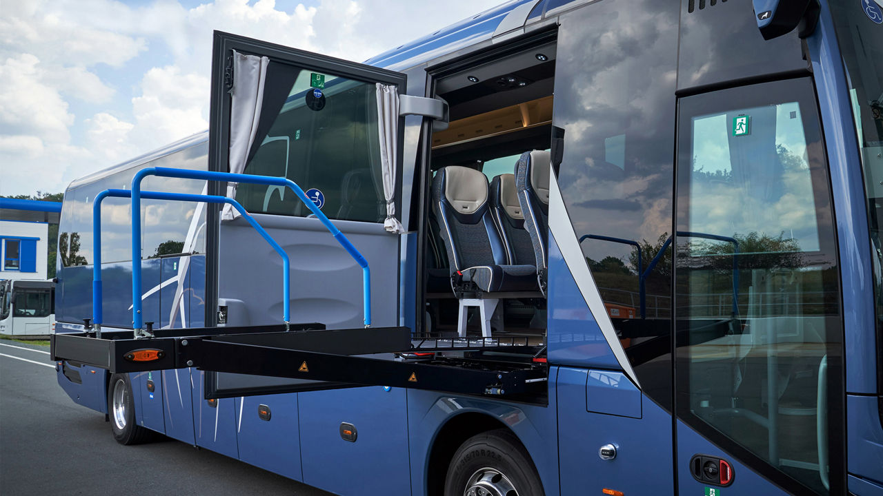 Side of the Lion's Coach 