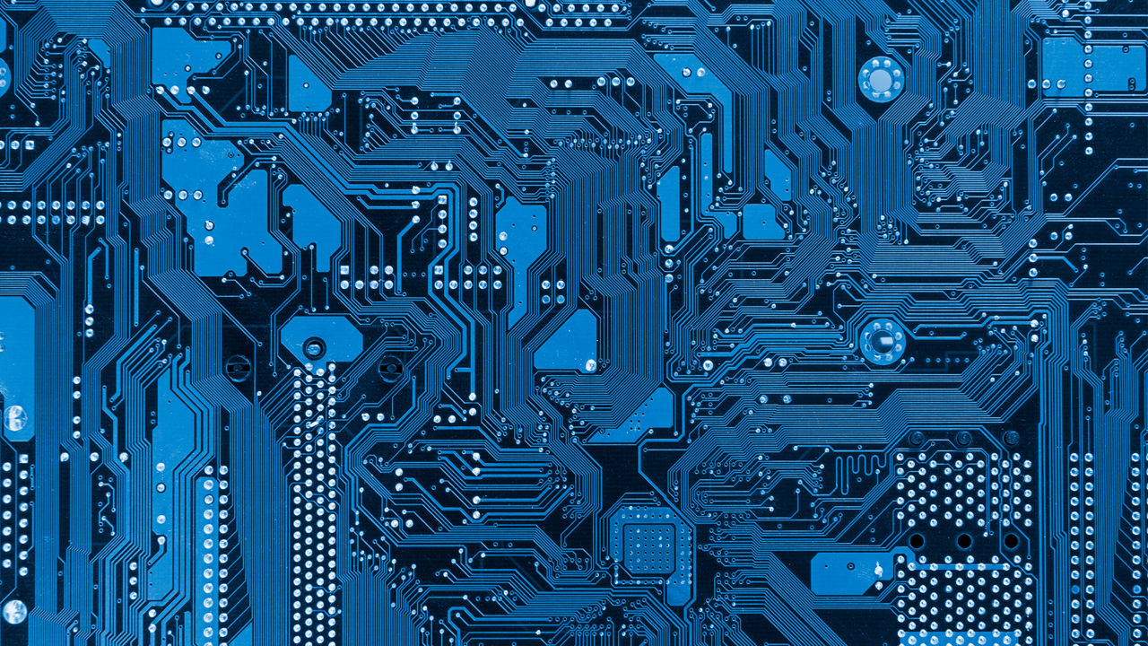 Illustration eines Prozessors. 