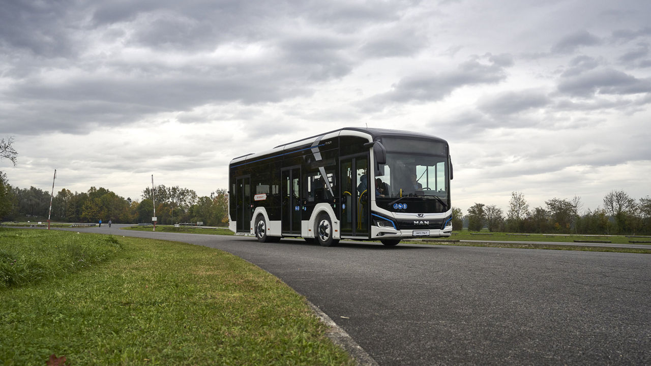 Der MAN Lion’s City 10 E auf der Straße