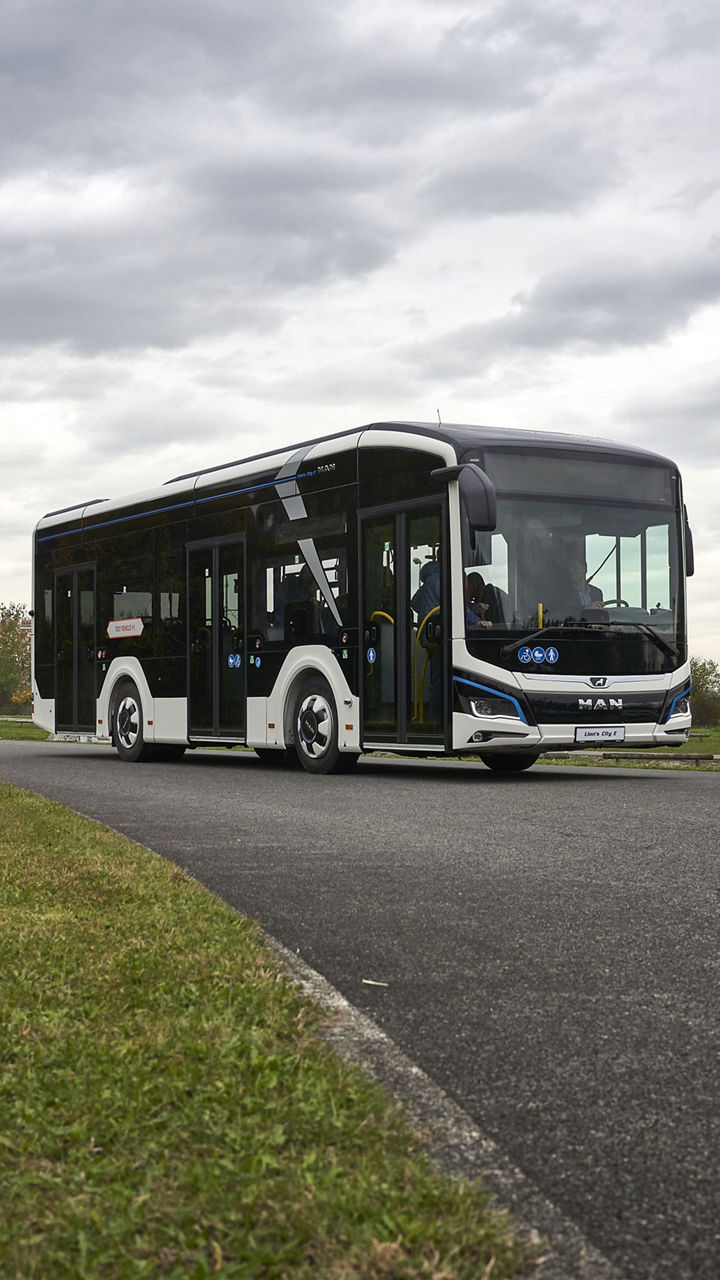 Der MAN Lion’s City 10 E auf der Straße