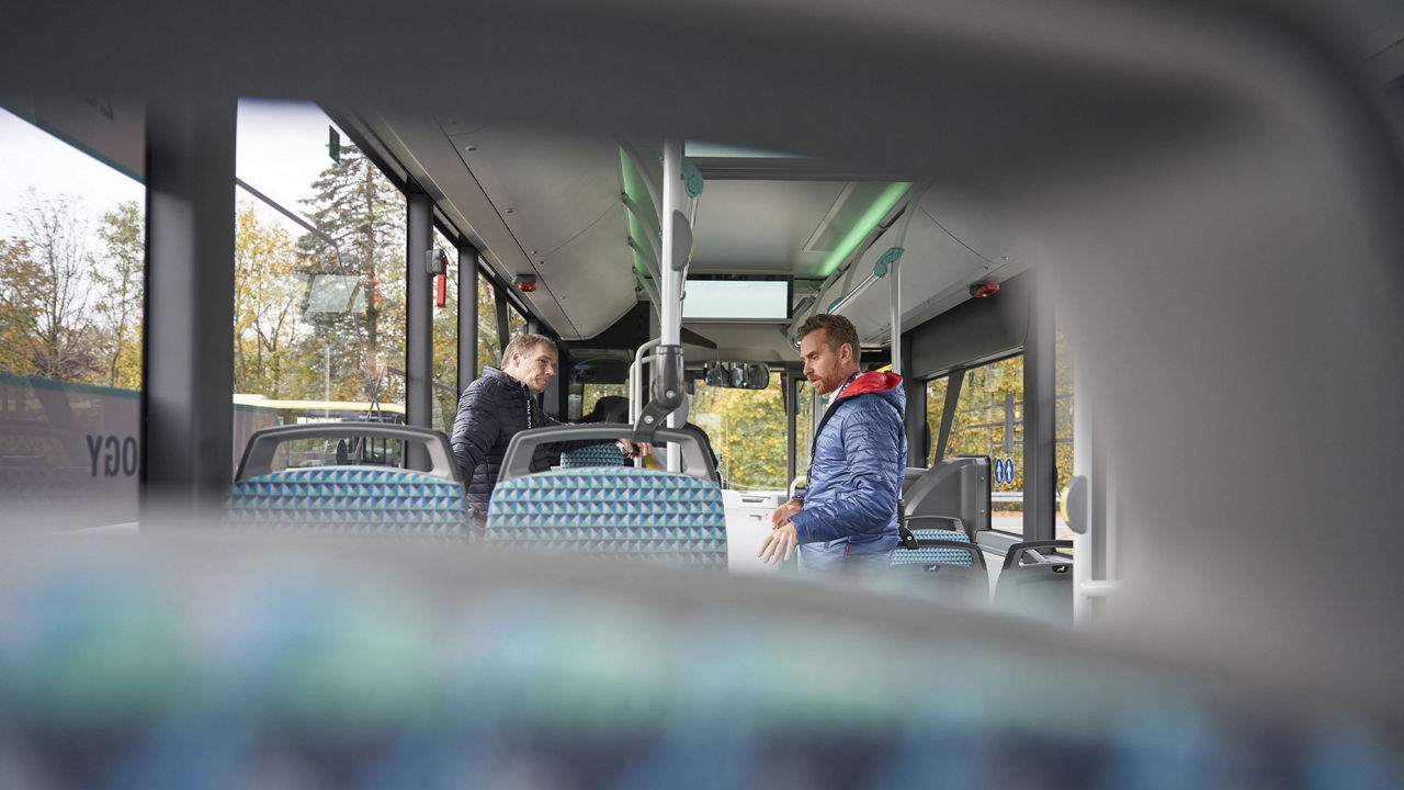 Viktor Schaub im eBus