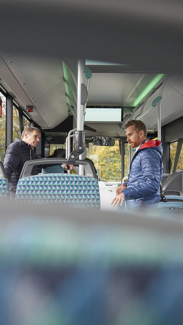 Viktor Schaub im eBus