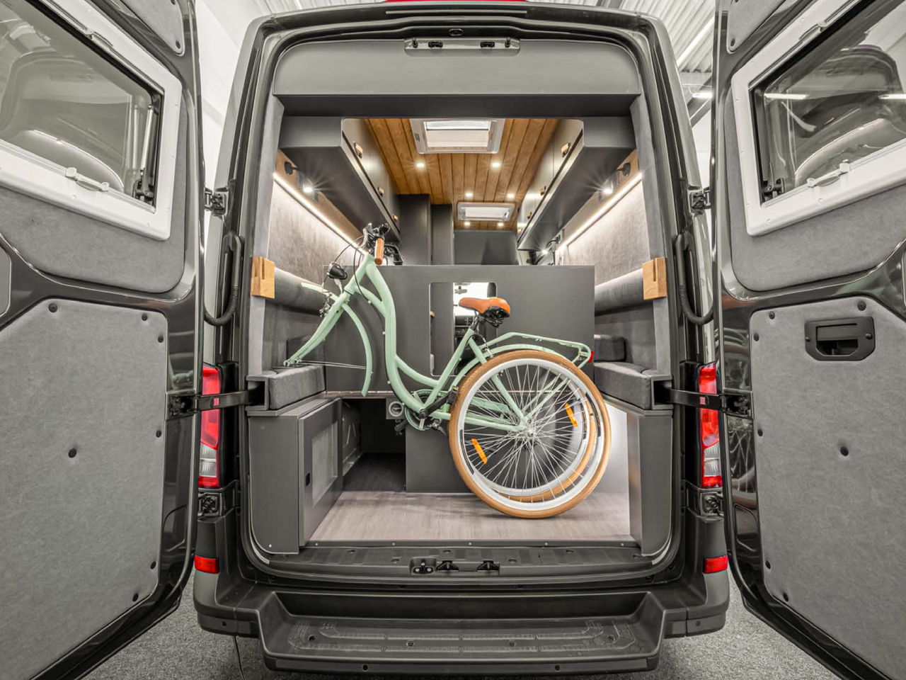 Die clevere Platzeinteilung des Freedo M 599 macht den MAN TGE zu einem perfekten Reisemobil.