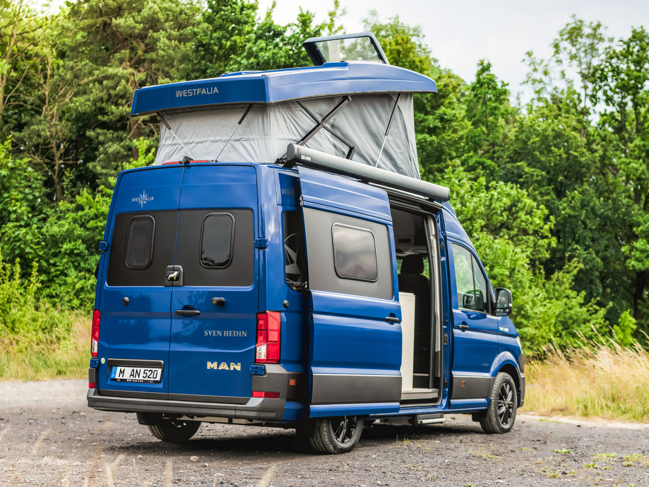 Ihre rollende Ferienunterkunft: Der WESTFALIA Sven Hedin bietet viel Platz.