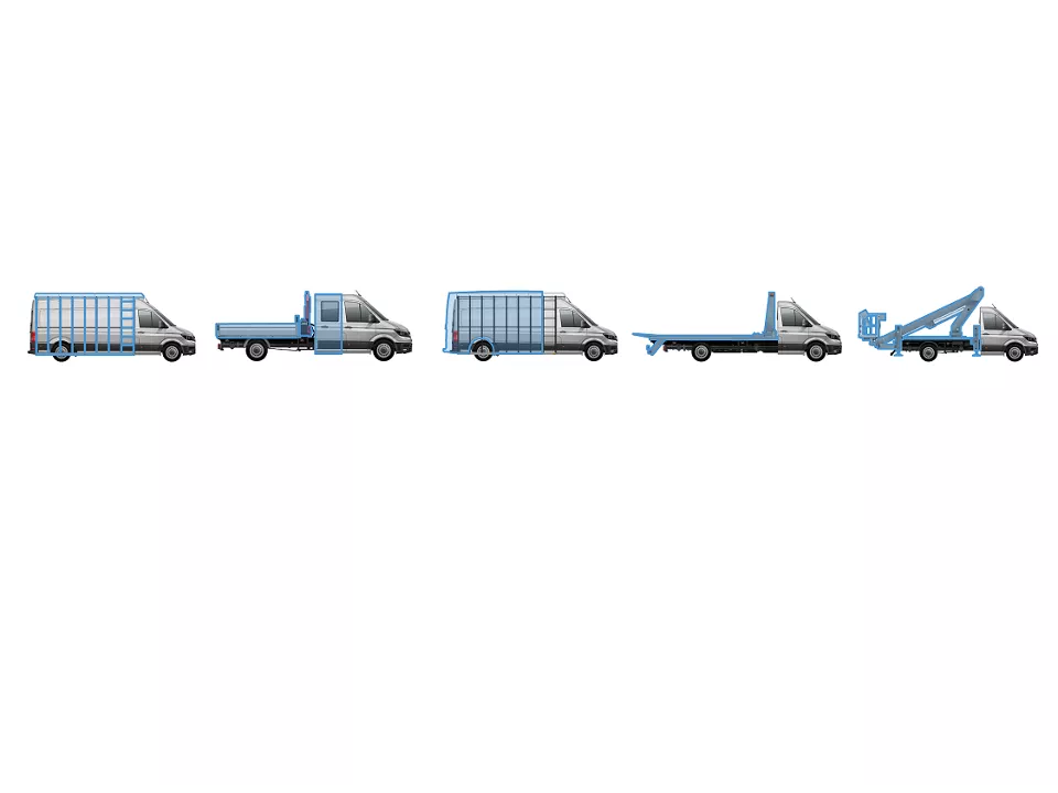 MAN TGE WLTP for add-ons and extensions