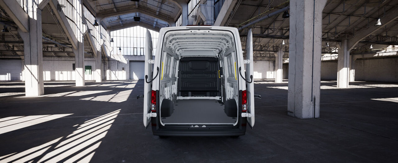 MAN VAM from behind with doors open