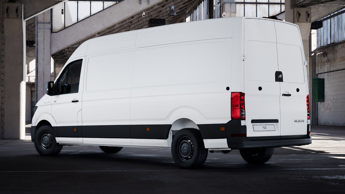 MAN VAM from the rear left 