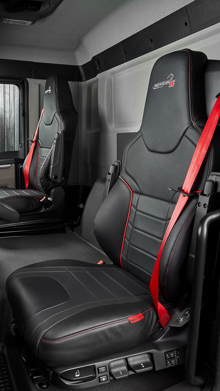 Komfortables Fahrerhaus