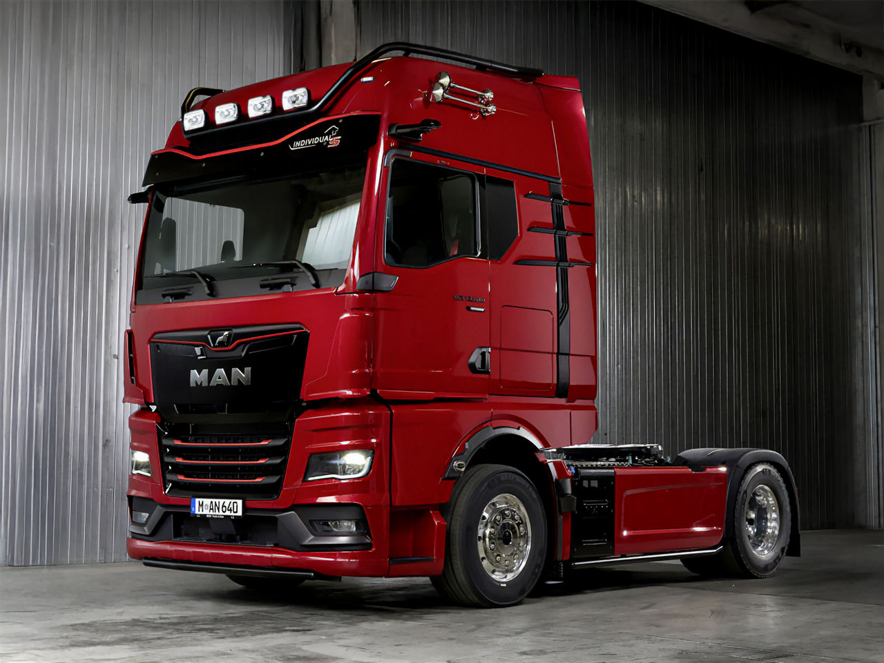 Dichiarazione nel segmento dei carichi pesanti: MAN TGX Individual Lion S.