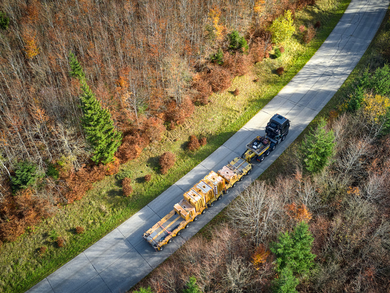 Il MAN TGX gestisce carichi estremi e salite impegnative.