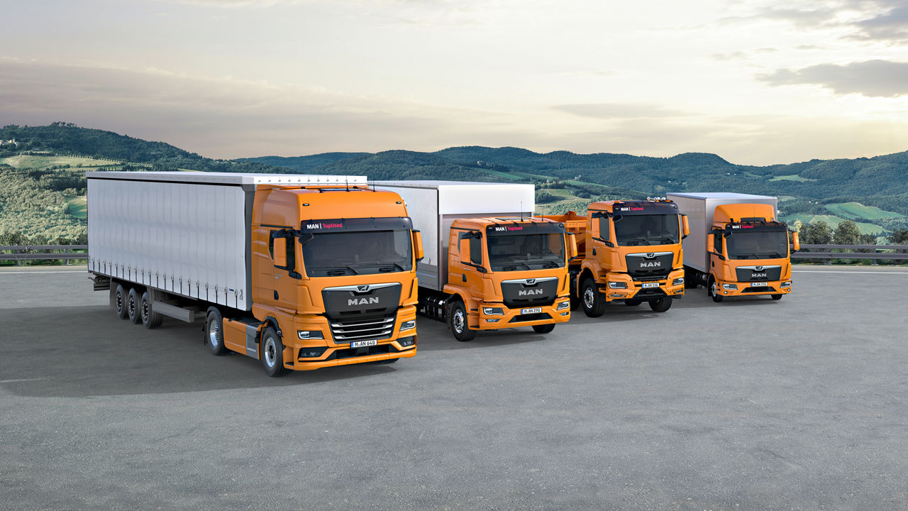 Camions d’occasion en excellent état : MAN TopUsed