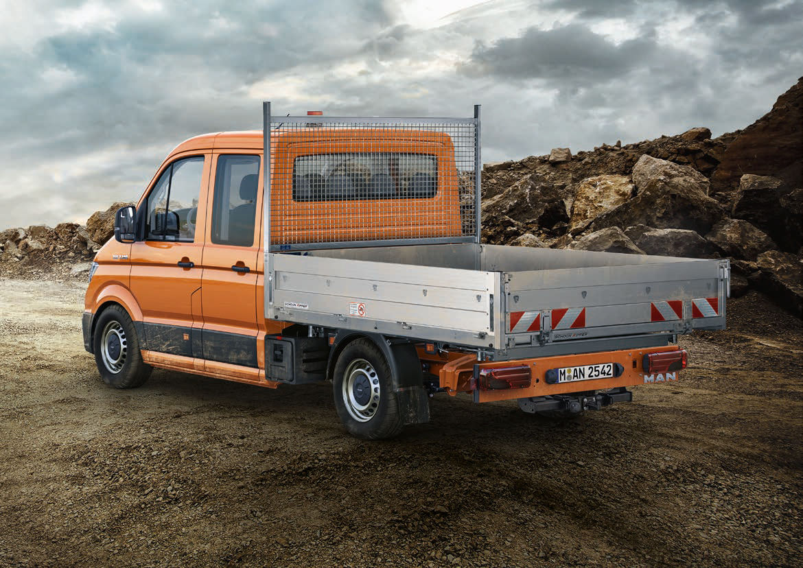 Estructura de volquete de Schoon para MAN TGE