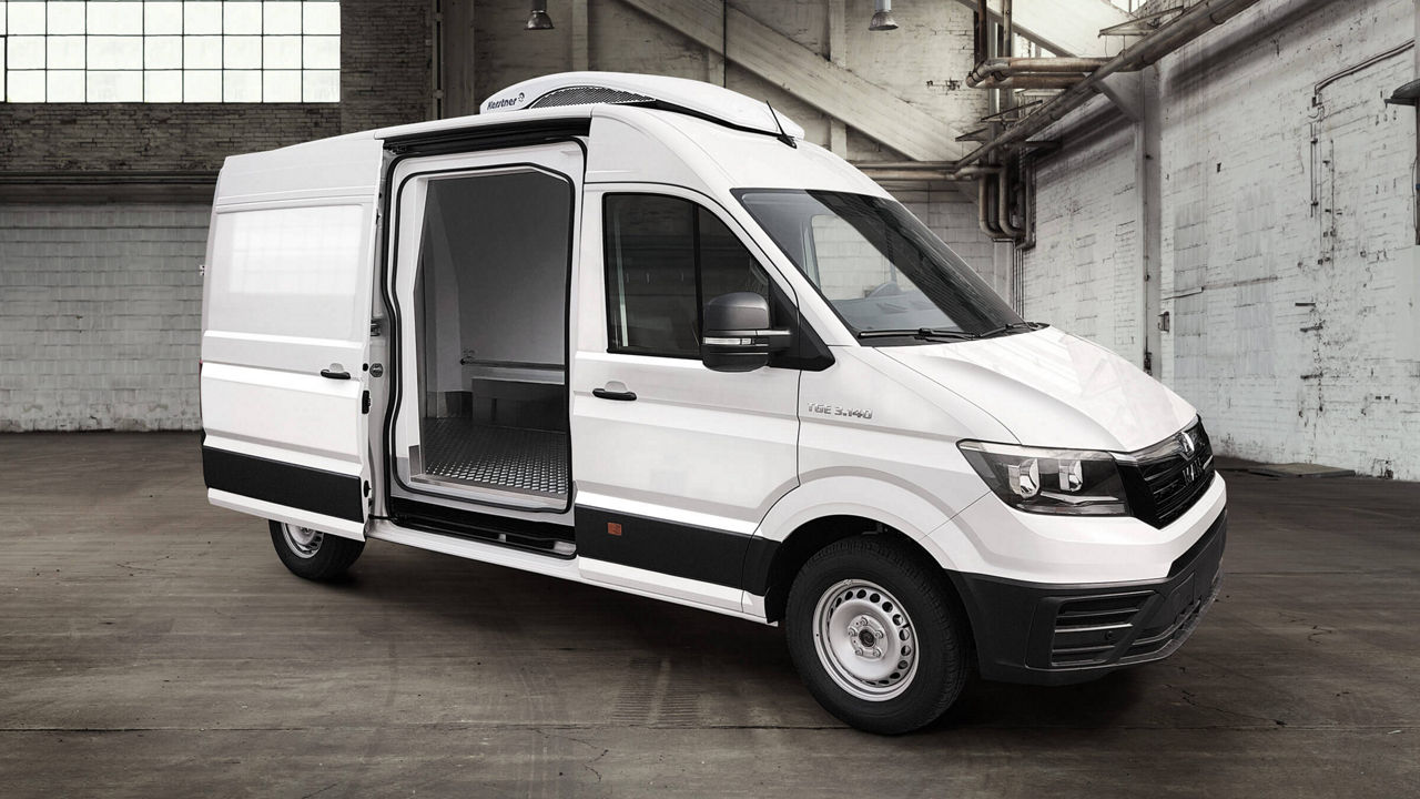 Kerstner refrigerated body in the MAN TGE panel van