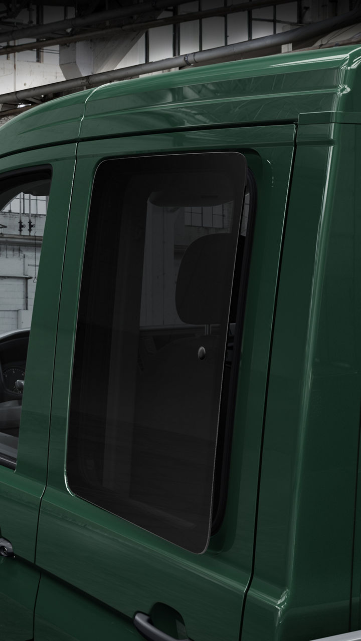 Ausstellfenster sorgen unterwegs für die Frischluftzufuhr   