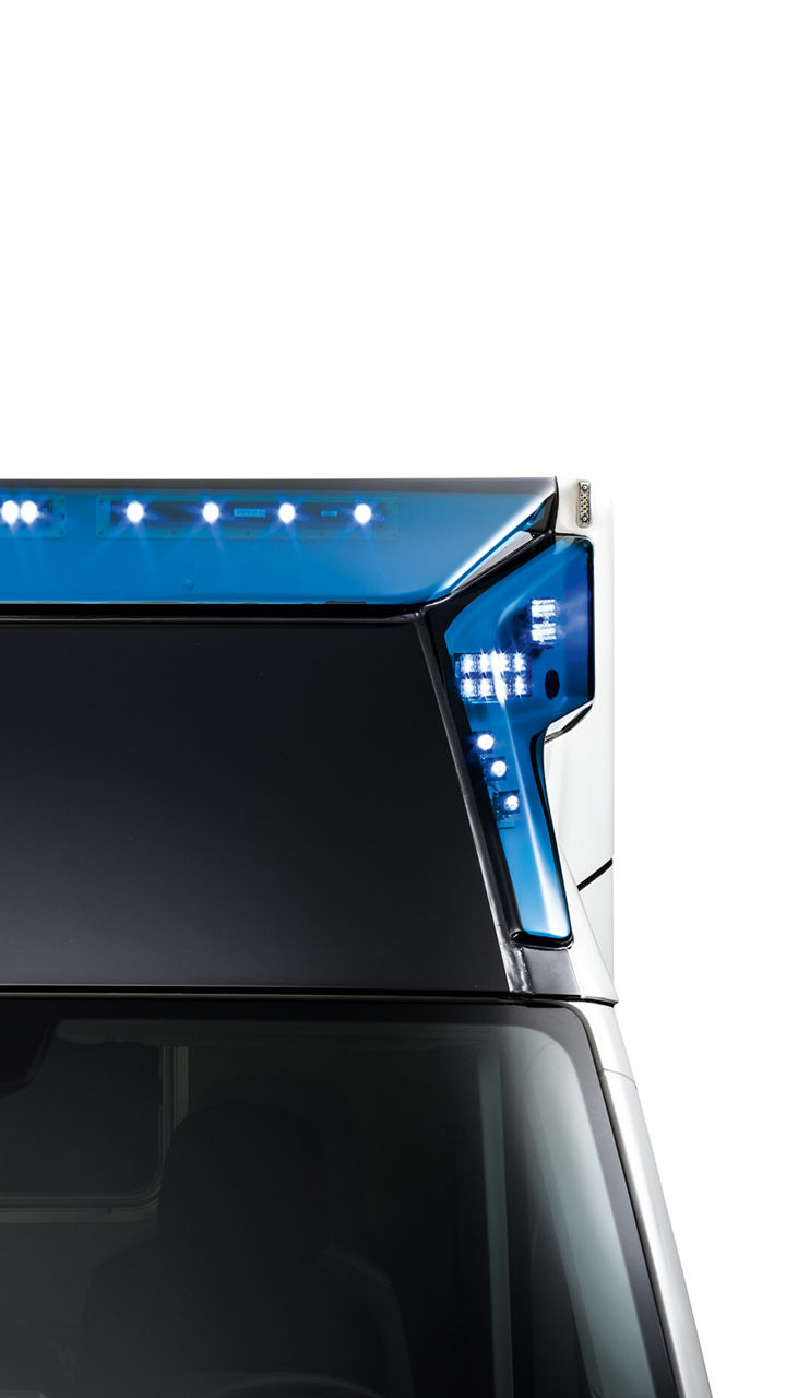 Integrierte Signalverarbeitung im MAN TGE Rettungswagen 