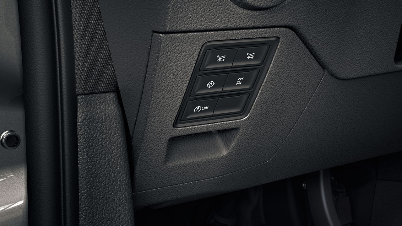 Ready to get going thanks to tipper connection in the instrument panel