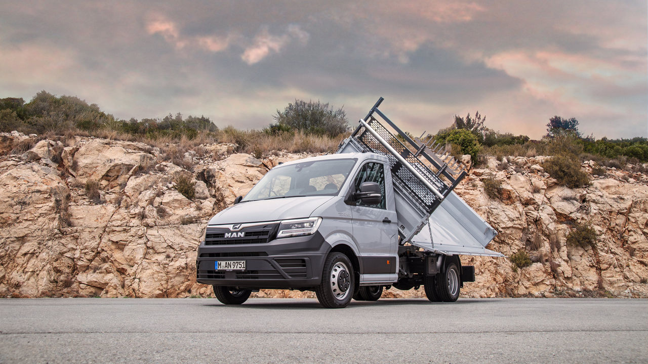 Optimum flexibility on the road with the MAN TGE chassis cab