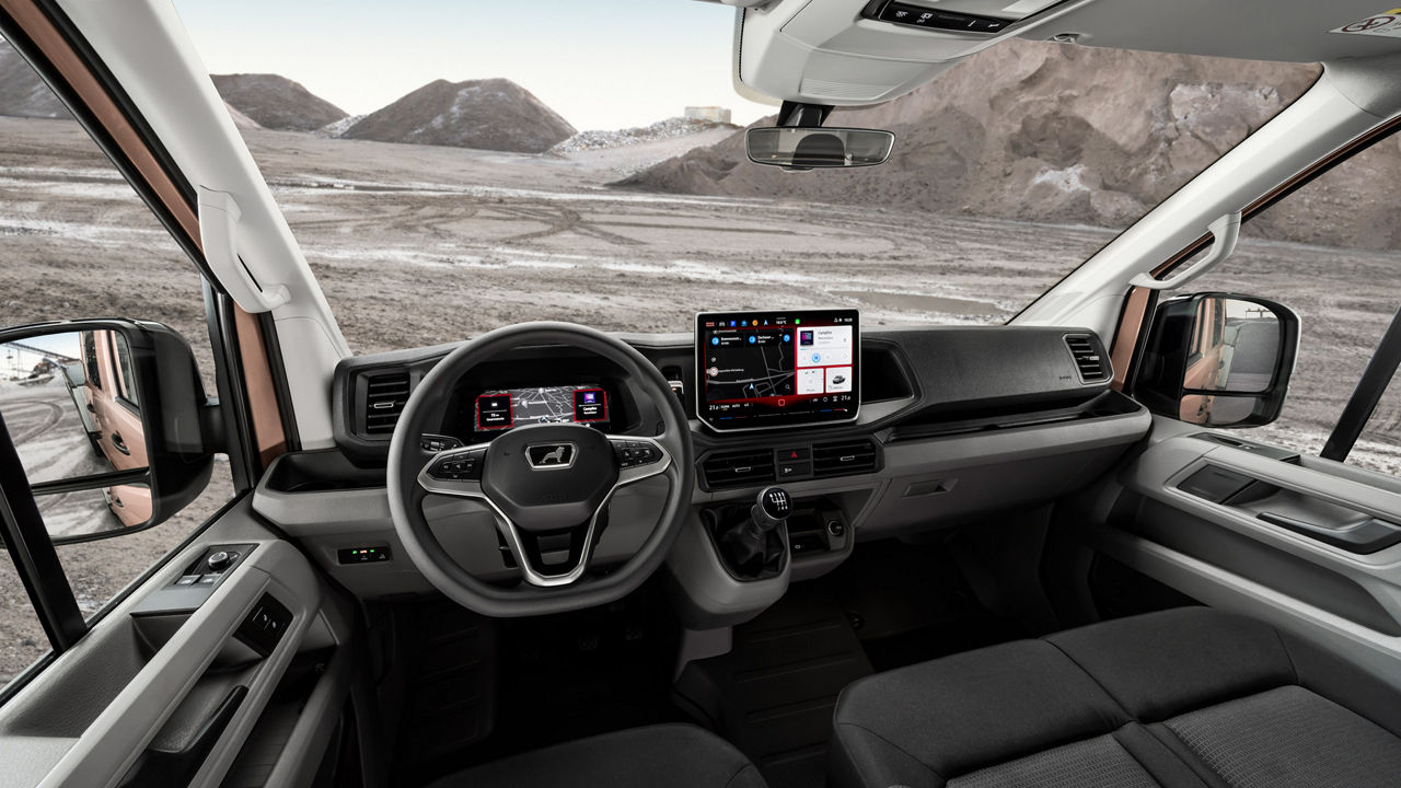 Dankzij het ladingborgingsconcept van MAN krijgen al uw werkmaterialen een veilige plek