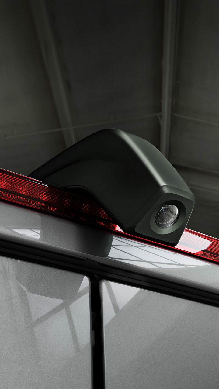 Everything in view when manoeuvring thanks to rear-view camera