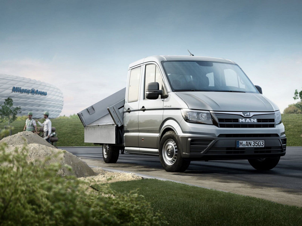 Fahrgestelle mit Aufbau auf Lager