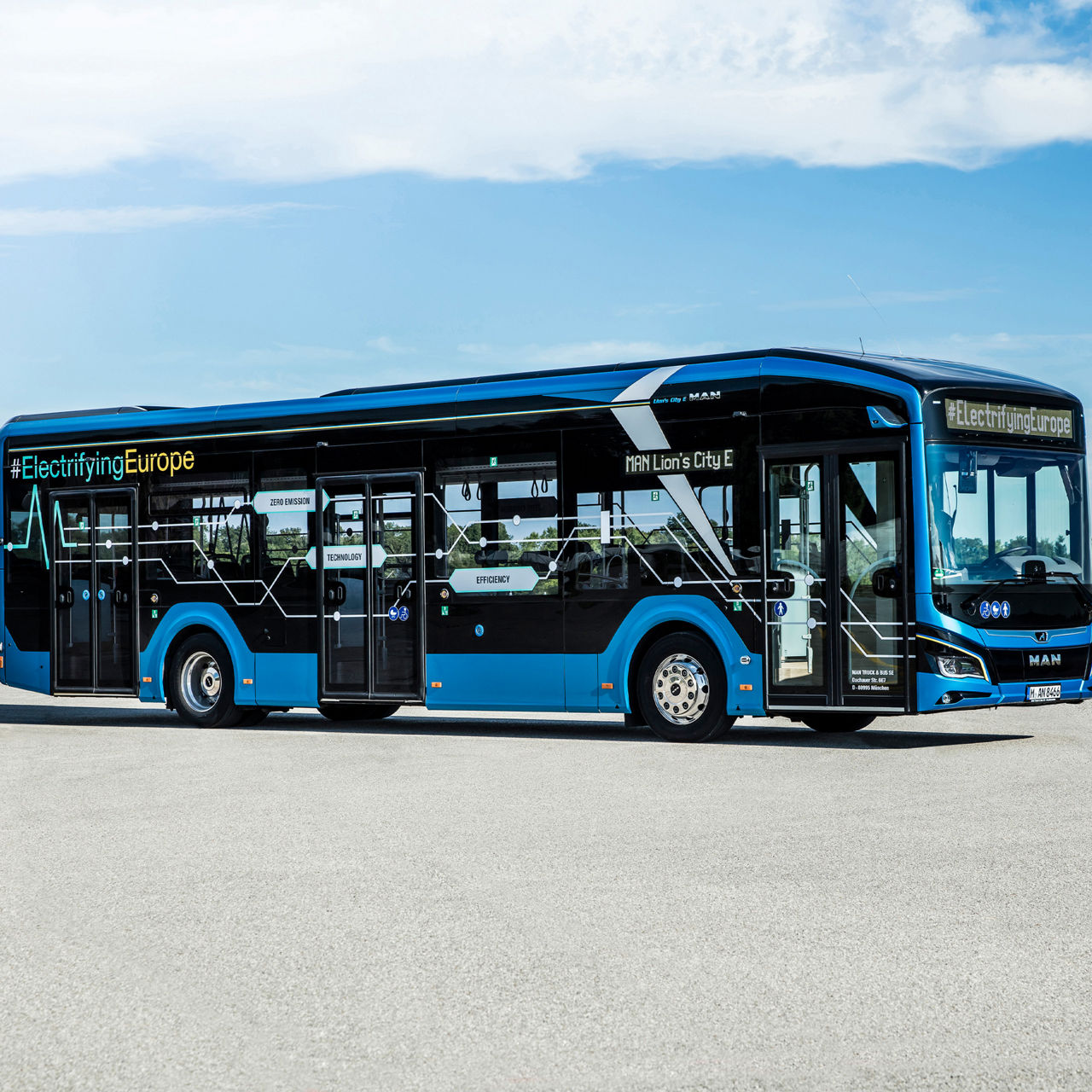 The MAN Lion’s City E bus